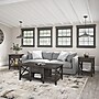 Bush Furniture Key West Coffee Table with 2 End Tables, Dark Gray Hickory (KWS023GH)~#|#~E038DC02-DADD-4D9B-93D8E8709164B2D6_sc7
