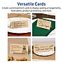 Avery Matte General Use Blank Cards, Kraft Brown, 50/Pack (95329)~#|#~E044E629-3014-41B2-A06A2BD14397713A_sc7
