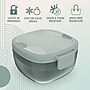 bentgo All-in-One Salad Container, 5-Compartment, Serene Green, 61 oz. (BGLSLPT-MCSG)~#|#~E05A42D3-22F4-4F61-A6AEDA6EC8C27E78_sc7