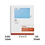 Staples Laser/Inkjet Address Labels, 1/2" x 1 3/4", White, 80 Labels/Sheet, 100 Sheets/Pack, 8000 Labels/Box (ST18056-CC)~#|#~E0684C21-6D6A-4405-AE171C8502B80A33_sc7