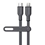 HyperGear Flexi Pro USB-C to Lightning Soft-Touch Silicone Fast Charge and Sync Cable, 10 ft., Gray (16009)~#|#~E0691BA0-448C-4953-96FD42C53D5F801F_sc7