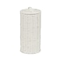 Household Essentials Wicker Toilet Paper Holder with Lid, White (HHML-7194)~#|#~E06E689A-7F59-41B0-8F4579CB722663A7_sc7