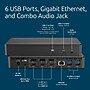Kensington SD4790P EQ USB-C and USB-A, 10Gbps, Quad 4K Hybrid Dock, 100W PD, DP & HDMI, Windows/macOS/Chrome (K33610NA)~#|#~E096FB16-387C-445E-AFC0FB0A4F294390_sc7