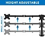 Mount-It! Adjustable Triple Monitor Mount, Up to 32", Black (MI-753XL)~#|#~E09E1E6F-9E48-484A-954D7F39A9D55117_sc7