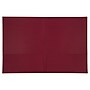JAM Paper Linen 2 Pocket Cardstock Presentation Folder, Burgundy Linen, 100/Box (35113B)~#|#~E0AAF216-8FE6-49EA-82A69CB69F41F9AA_sc7