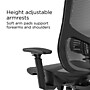 Staples Kroy Ergonomic Mesh Swivel Task Chair, Black (UN59456)~#|#~E0AB25FA-D907-420F-AF197DD9E21DEC7C_sc7