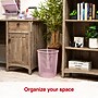 Staples Metal Mesh Trash Can, 4.4 Gallon, Dusty Pink (ST63854)~#|#~E0B2770E-280B-4E90-8189ED5BF130F4D4_sc7
