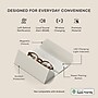 Satechi Vegan-Leather FindAll Glasses Case, Sand (ST-LFAGCW)~#|#~E0BDCA20-6CBC-482A-AB97ED76A78977BD_sc7
