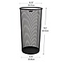 Mind Reader Umbrella Stand Entryway, Black, Metal Mesh, 2/Pack (2UMBHBASK-BLK)~#|#~E0C2E99E-87DB-4570-8AEE3E79BA8E853B_sc7