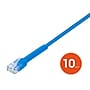 Intellinet Network Solutions 10ft CAT-6 Ethernet Cable, 23 AWG, Blue, 10/Pack (ICI745277)~#|#~E0DFEE5B-67C2-4989-9AEAC30B917214DC_sc7