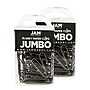 JAM Paper Jumbo Paper Clips, 2" Capacity, Gray, 75 Clips/Pack, 2/Pack (21830628a)~#|#~E0E2B5FF-927A-4A4D-AA939D6287DE2137_sc7