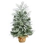 Nearly Natural 2' Winter Frosted Artificial Christmas Tree (T3328)~#|#~E0E43946-BBF3-4418-AF61F60F6073623D_sc7