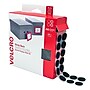 Velcro Dots 3/4" Dia. Sticky Back Hook & Loop Fastener, Black, 200/Pack (91823)~#|#~E0E5C3FF-C225-4966-95F3F444D06A36FC_sc7