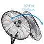 Vie Air Industrial 20" Oscillating Wall Fan, 3-Speed, Black (938122814M)~#|#~E0F1718A-23D3-4B63-971BDFFD3B6B734E_sc7