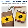 Avery Rectangle Laser/Inkjet Multipurpose Labels, 2.5" x 5", Bright Yellow (120/Box)~#|#~E0F2DB84-4C96-49E6-9037720F15DA6A02_sc7