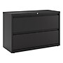 Alera® 2-Drawer 42"W Lateral File Cabinet, Black, Legal (ALELF4229BL)~#|#~E10612CF-4344-4D7C-9ACC2812E998A46D_sc7