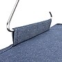 Household Essentials Hanging Cotton Blend and Plastic Closet Shoe Organizer with 10 Storage Compartments, Denim (HE1063)~#|#~E1433CC3-5B38-4EA2-871145656469C1AD_sc7