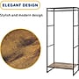 Whitmor 59.72" x 24.8" Garment Rack, Black (6764-11413)~#|#~E165930C-93FA-496D-AFDC8F03A18DAB35_sc7