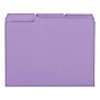 Universal File Folder, Letter Size, Violet, 100/Box (UNV16165)~#|#~E1767058-B2EC-4BF7-83998A56396CFD15_sc7