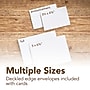 Strathmore 400 Series Bristol Cards & Envelopes, 5" x 6.875", White, 100 Sheets/Pack (STTP105600)~#|#~E17C8005-0F92-4B4D-B780CB73C5CB02C1_sc7