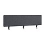 Bush Business Furniture Fabric Privacy Panel, 18"H x 70"W, Cool Charcoal (PSP170CL-03)~#|#~E1924035-1477-427E-8A3585F46BA5DFF9_sc7