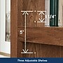Sauder Select 70"H 5-Shelf Bookcase, Oiled Oak  (410367)~#|#~E1BFFA7E-EC48-45A1-90AC258A2CE23126_sc7