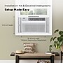 TCL 115-Volt 8,000 BTU Window Air Conditioner with Remote, White (H8W35W)~#|#~E1C93027-AAE2-4F15-A099CEAA9FB4610D_sc7