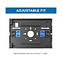 Mount-It! Adjustable Anti-Theft iPad Tablet Floor Stand, Matte Black/Silver (MI-3783_G10)~#|#~E1CCA849-058A-4142-8FEB280B069C4731_sc7