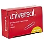 Universal #1 Paper Clips, Silver, 100 Clips/Box, 10 Boxes/Pack (UNV72230)~#|#~E1D2CDD7-C370-480F-A82828E33EDC02BE_sc7