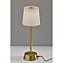 Adesso Bobby LED Cordless Indoor/Outdoor Table Lamp, 14"H, Antique Brass (3076-21)~#|#~E208D277-630A-49AD-8E65B4763D6143C1_sc7