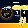 Swiffer Super Extender Heavy Duty Telescoping Duster Kit, Yellow, 4/Pack (77326)~#|#~E216EFE8-4E39-4AEF-B541004985A4B5FA_sc7