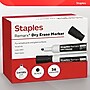 Staples Low Odor Dry Erase Markers, Chisel Tip, Black, 36 Pack – Remarx Bold Whiteboard Markers for Offices & Schools~#|#~E2177CC5-1517-4FB2-8DF2CA41AE2E663D_sc7