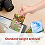 Staples Standard Weight Sheet Protectors, 3.5" x 5", Clear, Top‑Loading, Archival‑Safe – 10/Pack~#|#~E22CFDDA-C977-4C2C-A749A466BF5614E4_sc7