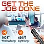 Delton LP99 2.4GHz Wireless Presentation Remote Laser Pointer Stylus and 30” Telescopic Pointer, Black (DLP99)~#|#~E2390076-BE52-4FDD-8B2D01FC4FDC0D97_sc7