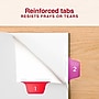 Staples Customizable Table of Contents Numeric Dividers, 10-Tabs, 6 Sets, Multicolor ~#|#~E242CD10-EF78-4BD9-96186ED14F0A504B_sc7