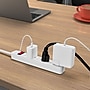 Staples TECH 6-Outlet Power Strip, 6' Cord, White, 3/Pack (42320)~#|#~E24F3DB2-F7FB-45E1-98C67CD633464807_sc7