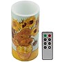 Lavish Home Van Gogh Sunflowers LED Candle (80-FC3001)~#|#~E26D879C-36F5-49A5-8307BEE91C8CED05_sc7