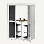 FlexiSpot WorkCube Series Sound Absorbing 2 Person Privacy Booth, White (EP2FW-KIT)~#|#~E272E981-09EF-4DC8-978CD258D55BF514_sc7