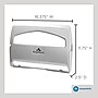 Georgia-Pacific Safe-T-Gard Toilet Seat Cover Dispenser, Half-fold, White, 10/Carton (57710)~#|#~E27357F3-FD9B-48F6-9D342694828FBFDC_sc7