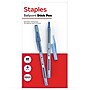 Staples Ballpoint Pen, Medium Point, 1.0mm, Blue Ink, 60/Pack (ST52863	)~#|#~E280D91C-A1F8-4782-84B8271035A5BDA9_sc7