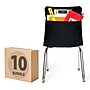 Seat Sack Seat Storage, 18" x 11" x 4", Black, 10/Pack (30119BUNDLE)~#|#~E28A77CC-56A8-46BB-B16B93CE002BAE5E_sc7