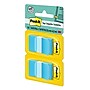 Post-it Flags, 1", Blue, 100 Flags/Pack (680-BE2)~#|#~E2A59ACF-D7C0-4181-A4935477E05E9ADD_sc7