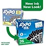 Expo Dry Erase Markers, Chisel Tip, Black, 36/Pack (1920940)~#|#~E2AF38D6-118A-4302-9C685A1584AB42CF_sc7