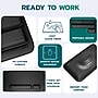 Purely MP47 3-Piece Desk Pad Set with Ergonomic Keyboard and Mouse Wrist Rests, Black (PCCMP47BK)~#|#~E2C169EF-9E43-45C2-AF97EC0C642AD3F0_sc7