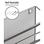 Mind Reader 5-Pocket Metal Mesh Mountable Wall File, Letter Size, Silver (MAGSTACK-SIL)~#|#~E2C2BE6F-3058-4DBF-821B0AFB32739185_sc7