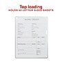 Staples Plastic Sleeves, 8.5" x 11", Clear, Top‑Loading Protective Binder Sleeves, Archival‑Safe, Reinforced Edges – 10/Pack~#|#~E2C3CE43-5655-4C95-B41618E3E1F36C69_sc7