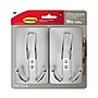 Command Extra Large Hook, 10lb., Satin Nickel, 2/Pack (17038SN-2ES)~#|#~E2E854C8-BEFD-4397-B3922B633C3C26AC_sc7