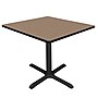 Regency Cain Square-Shaped Laminate Breakroom Table, 36" x 36", Noble Oak (TB3636NO)~#|#~E2F4C6B9-14E4-46A0-B42F092B3972C9D7_sc7