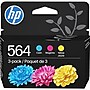 HP 564 Cyan/Magenta/Yellow Standard Yield Ink Cartridge, 3/Pack (N9H57FN#140)~#|#~E2FB53BC-AFE7-4FED-9C859A6F104B7DFA_sc7