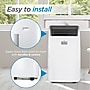 Black & Decker 115-Volt 14,000 BTU 10,200 (BTU DOE) Portable Air Conditioner with Remote, White (BPT10HWTB)~#|#~E314275A-1C83-4997-B028D7AA69DBD6A8_sc7
